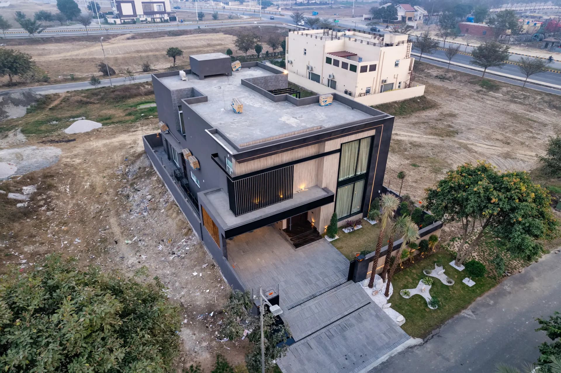 418-M aerial view photograph 2