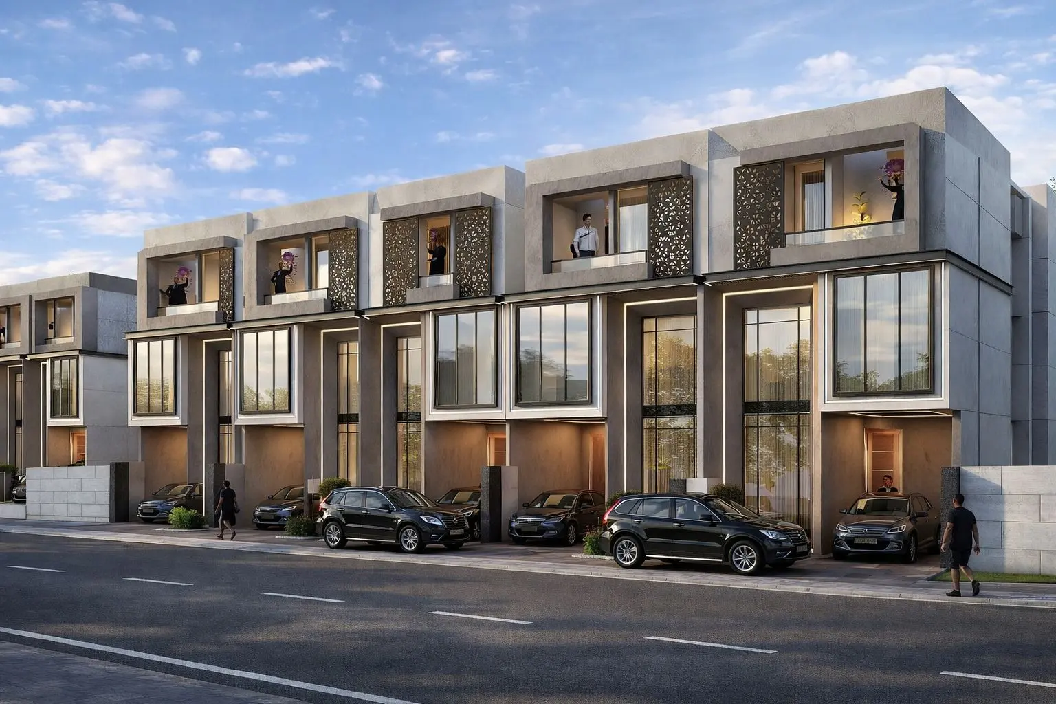 3 Marla Residences architectural render (visualization) photograph 2